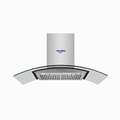 Wholesale Smart Appliance Open Kitchen Flat Hood Vent For Stove Tempered Glass Ventilator-3388B190 with LED Light,Aluminum Filter,Electronic button Switch,Stainless Steel