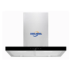Factory Supplier Commercial Open Kitchen Touch Control Gas Stove Oven Exhaust Vent T-Box Stainless Steel Exhaust Fan Cooker Hood-T0160F9 with LED Light,Aluminum Filter,Touch Button Switch