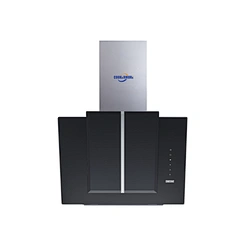 Wholesale Factory Price Best Manufacturer Gas Stove Oven Use Pyramid Tempered Glass Cooker Range Hood Kitchen Ventilator-V0260EF4 with LED Light,Aluminum Filter,Touch Button Switch