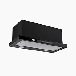 Hot Sale Commercial Kitchen Appliance Slim Kitchen Stainless Steel Ventilator Cooker Hood Wall Exhaust Fan-F01-FD2 with 72W DC Power,LED Light,Aluminum Filter,Touch Button Switch