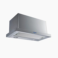 Commercial Sale Smart Kitchen Top Suction Cooker Ventilator Stainless Steel Slim Kitchen Hood Exhaust Fan-F01-R1 with 72W DC Power,LED Light,Aluminum Filter,Touch Button Switch