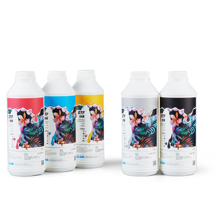The DTF ink designed for Epson L1800 is a top - notch choice for textile printing. It generates vivid and sharp prints on transfer films, making designs truly eye - catching. With strong fabric adhesion, it ensures long - lasting and wash - resistant results, perfect for creating unique custom garments.