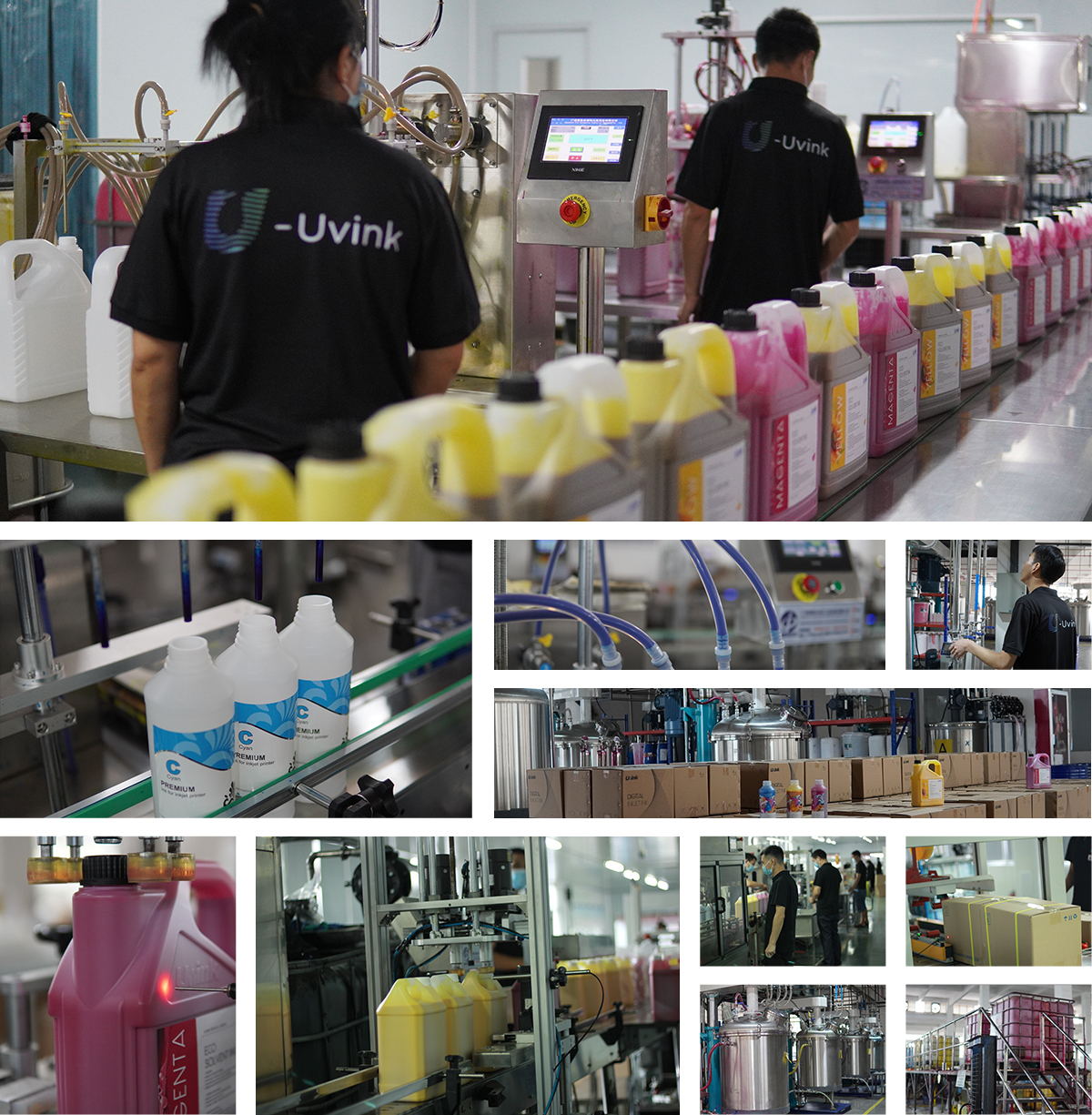 We are a professional dtf ink manufacturer dedicated to high-quality DTF ink production. Our inks boast excellent adhesion, vivid colors, and compatibility with various DTF printers. With strict quality control and efficient production, we meet diverse ne