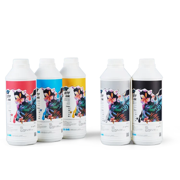 Nuestra tinta DTF en venta es muy popular. Crea impresiones vivas y detalladas en películas de transferencia, haciendo que los diseños destaquen. Con una buena adherencia a los tejidos, asegura resultados duraderos y resistentes al lavado, ideal para diversos proyectos de impresión personalizada.