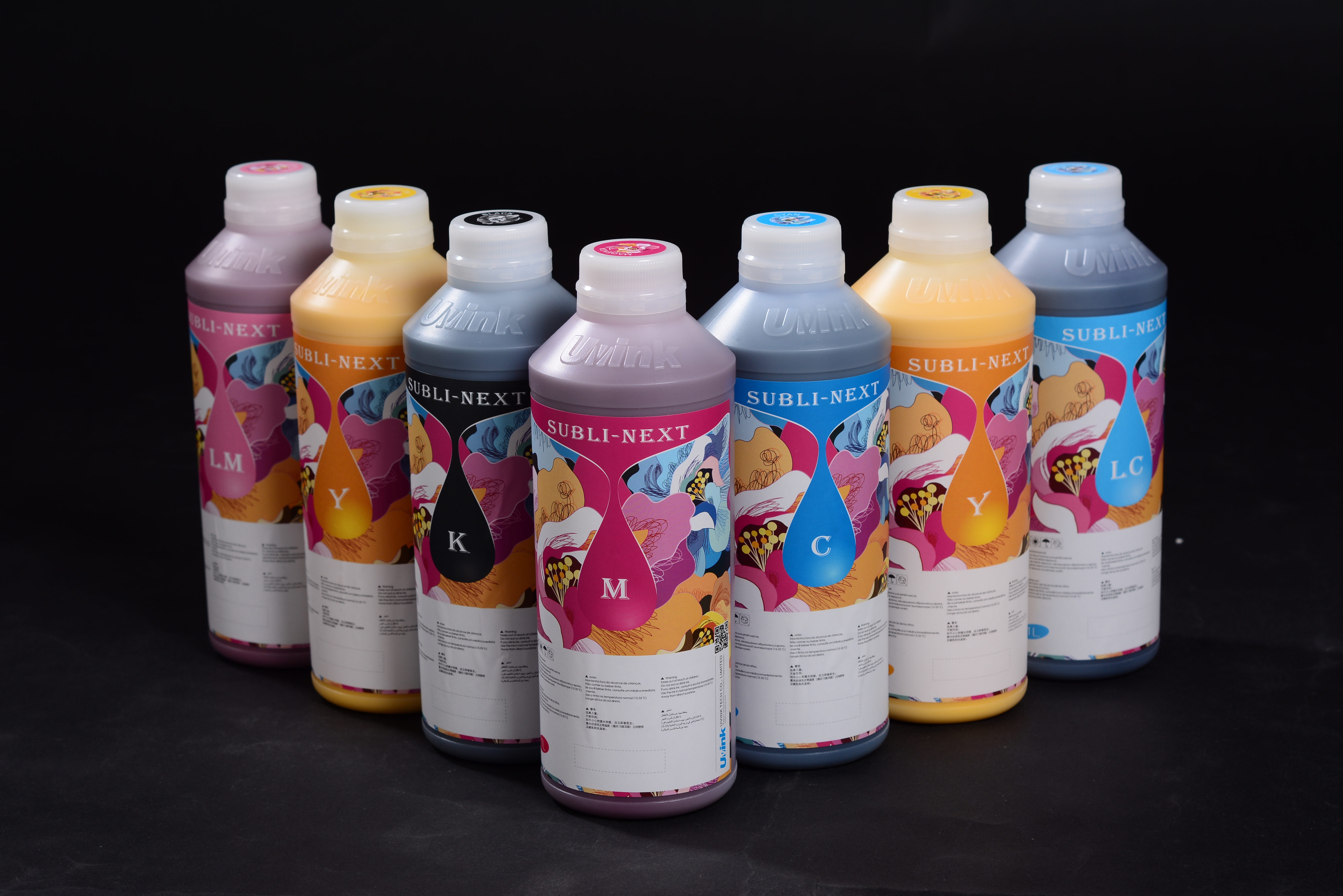 UVINK Sublimation Ink CMYK for Wide Format Printing