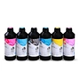 Hard soft UV ink for Epson is a versatile ink that can produce vibrant and durable prints on a variety of surfaces, including plastic, metal, and glass.