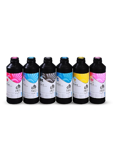 Hard soft UV ink for Epson is a versatile ink that can produce vibrant and durable prints on a variety of surfaces, including plastic, metal, and glass.