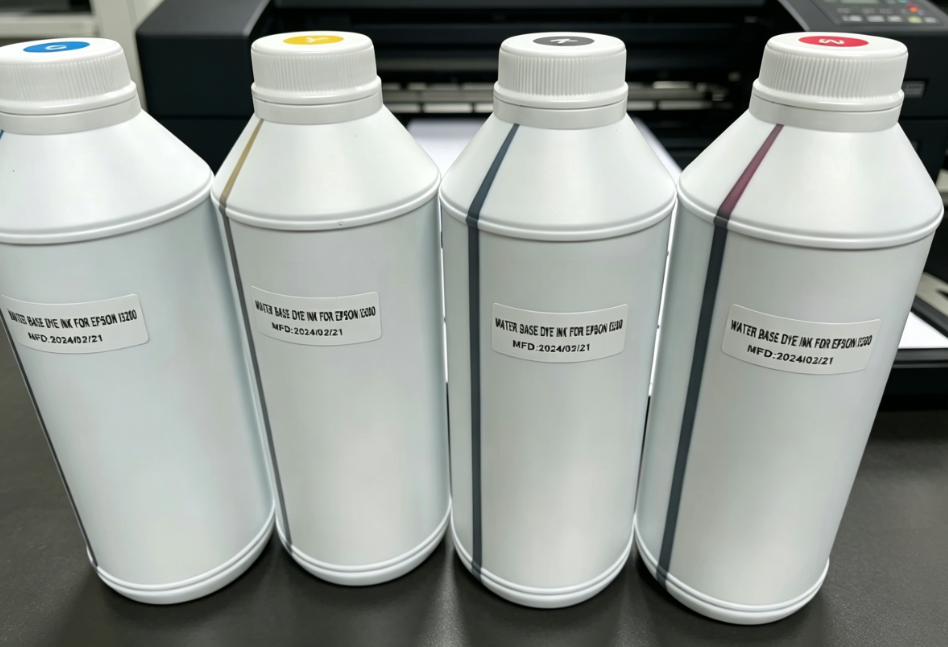 Botellas de Tinta de Tinte Base Agua para Impresión Digital - Qué Es la Tinta de Tinte