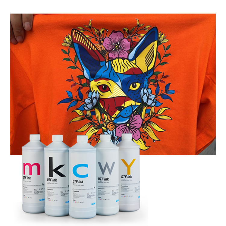 This Heat - transfer Pet Film Ink, a specialized textile printing DTF ink, is an excellent option for textile printing. It can produce vivid and detailed prints on pet films for seamless heat transfer. With its strong adhesion to fabrics, it ensures long - lasting and high - quality textile printing results, making your designs stand out.