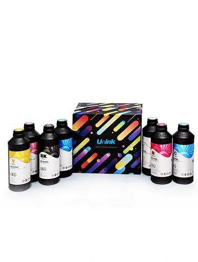 Our high favorable rate UV DTF ink provides excellent value and cost savings while producing exceptional quality prints. With excellent color vibrancy, fastness, and adhesion on various fabrics, it delivers reduced ink use without sacrificing quality.