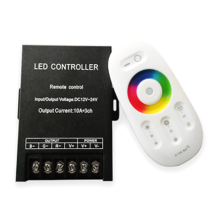 DC12-24V RF 2.4G 8-key Touch-Screen RGB LED Strip Controller WIFI
