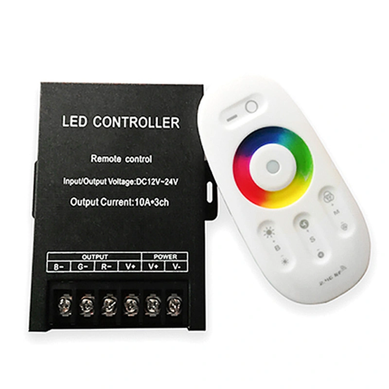 DC12-24V RF 2.4G 8-key Touch-Screen RGB LED Strip Controller WIFI