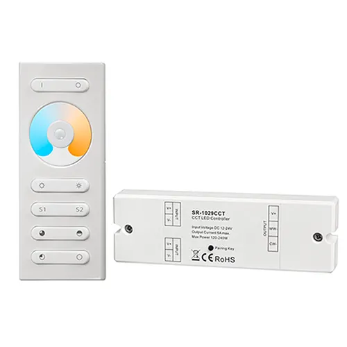 DC12V 24V LED CCT Strip LED Dimmer Smart LED Strip Controller