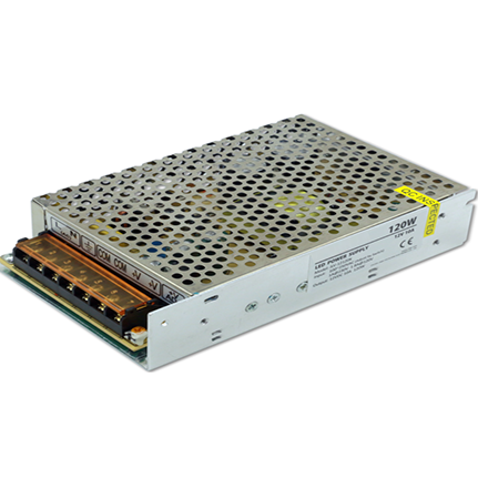 120W Non-Waterproof 12v Power Supply For LED Strip Lights