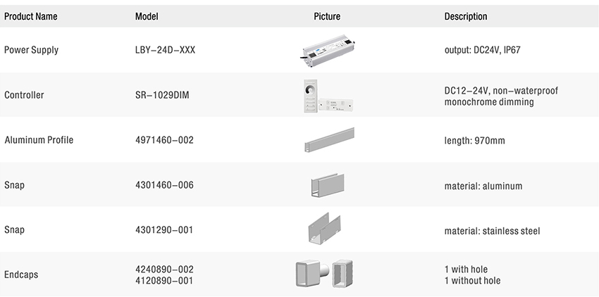 neon led light strips Accessories