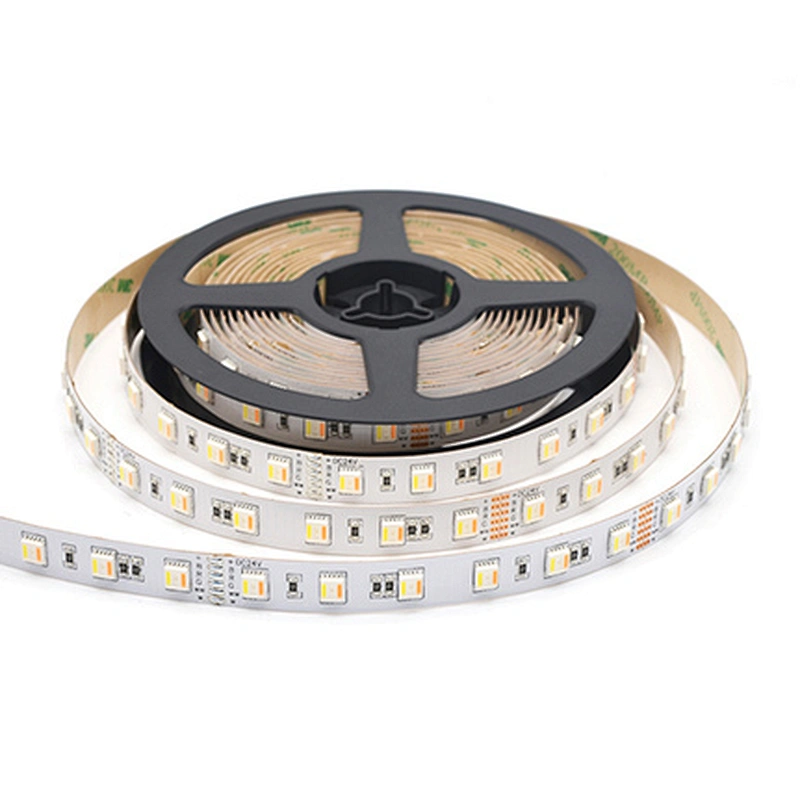 60LEDs DC 24V SMD 5050 RGBCW LED Strip