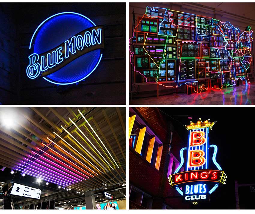 led neon strip lights Application