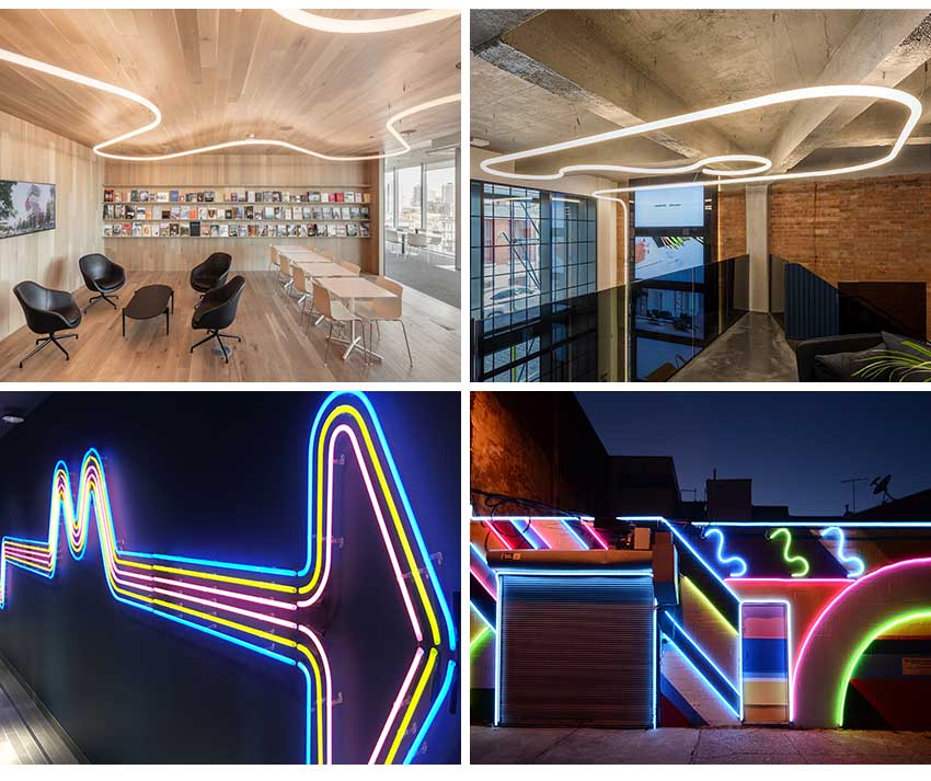 360 degree led strip Application