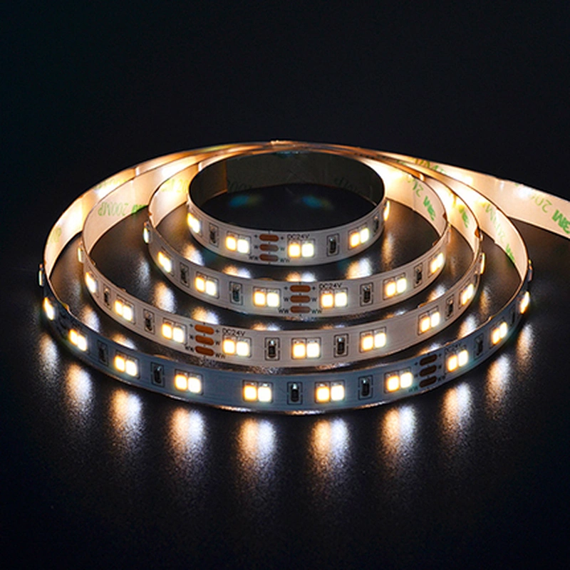 120LEDs 2835 CCT Tunable White LED Strip Lights