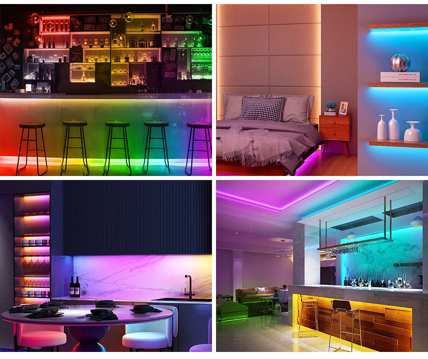RGB COB LED Strip Application