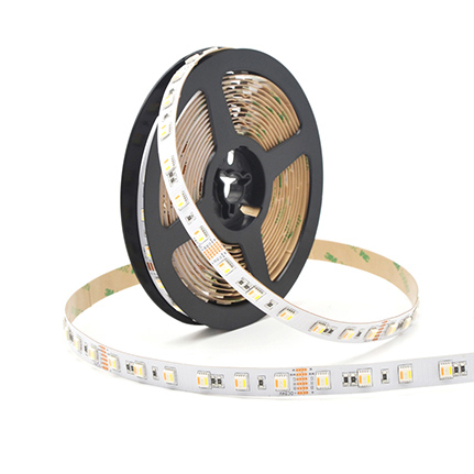 60LEDs DC 24V SMD 5050 RGBCW LED Strip
