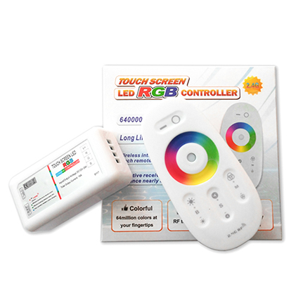 DC12-24V RGB Color Changing Magic Home LED Strip Controller With Remote Control