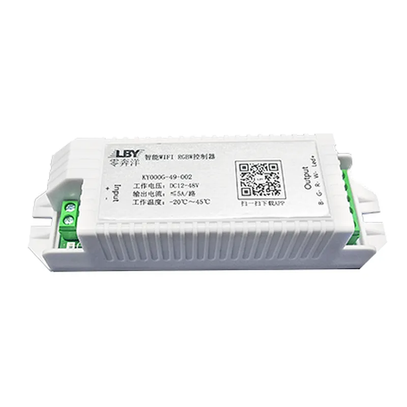 DC12-48V RGBW LED Strip Light Controller APP