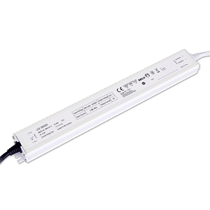60W IP67 Waterproof Outdoor Slim LED Strip Driver 24V