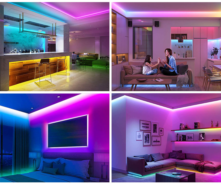 IP20 / waterproof rgbw led strip Application