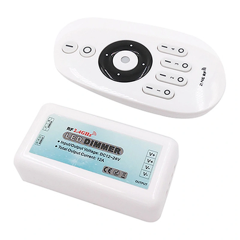 DC12V / 24V Controller Single Color 14 Key LED Strip Light Controller With Remote