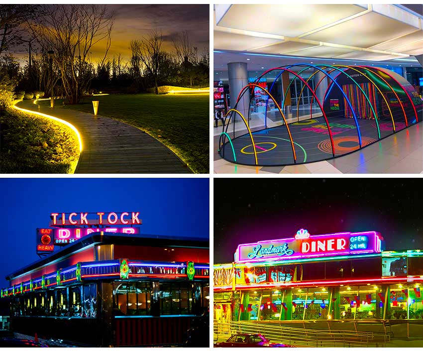 neon led light strips Application