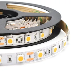 60LEDs Warm White 5050 LED Strip Width 5000*10mm