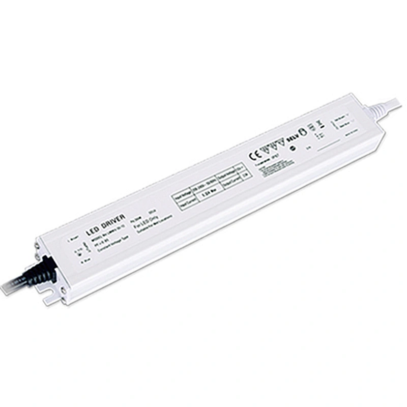 30W DC12V-24V IP67 Outdoor Waterproof Slim LED Strip Driver