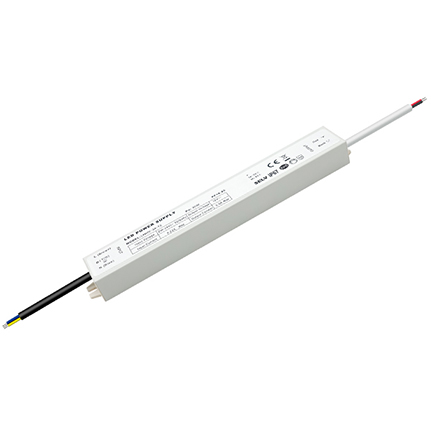 30W DC12-DC24V Slim Waterproof IP67 LED Strip Lights Driver