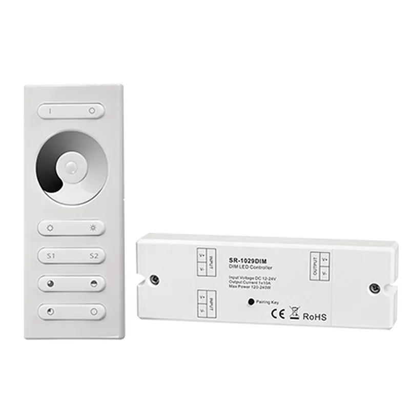 DC12- 24V Monochrome Dimmer Controller For LED Strip Control