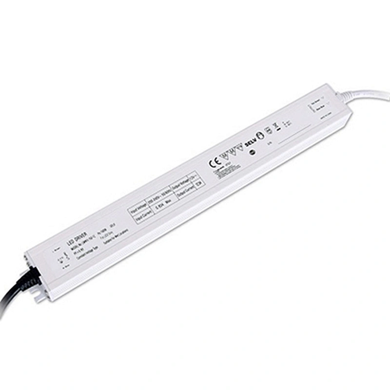 Outdoor DC12-DC24V IP67 150W Slim LED Strip LED Driver