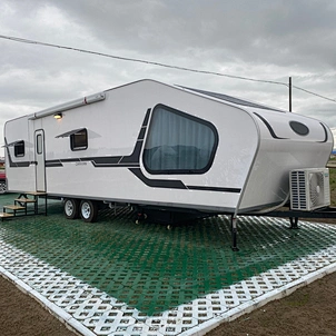 Modern Design Nice Quality Luxury Large Travel Trailer Rv Camper   Trailer caravan