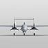H-Tail Fiberglass Carbon Fiber VTOL UAV Platform Electric cargo delivery drone frame aircraft with propulsion