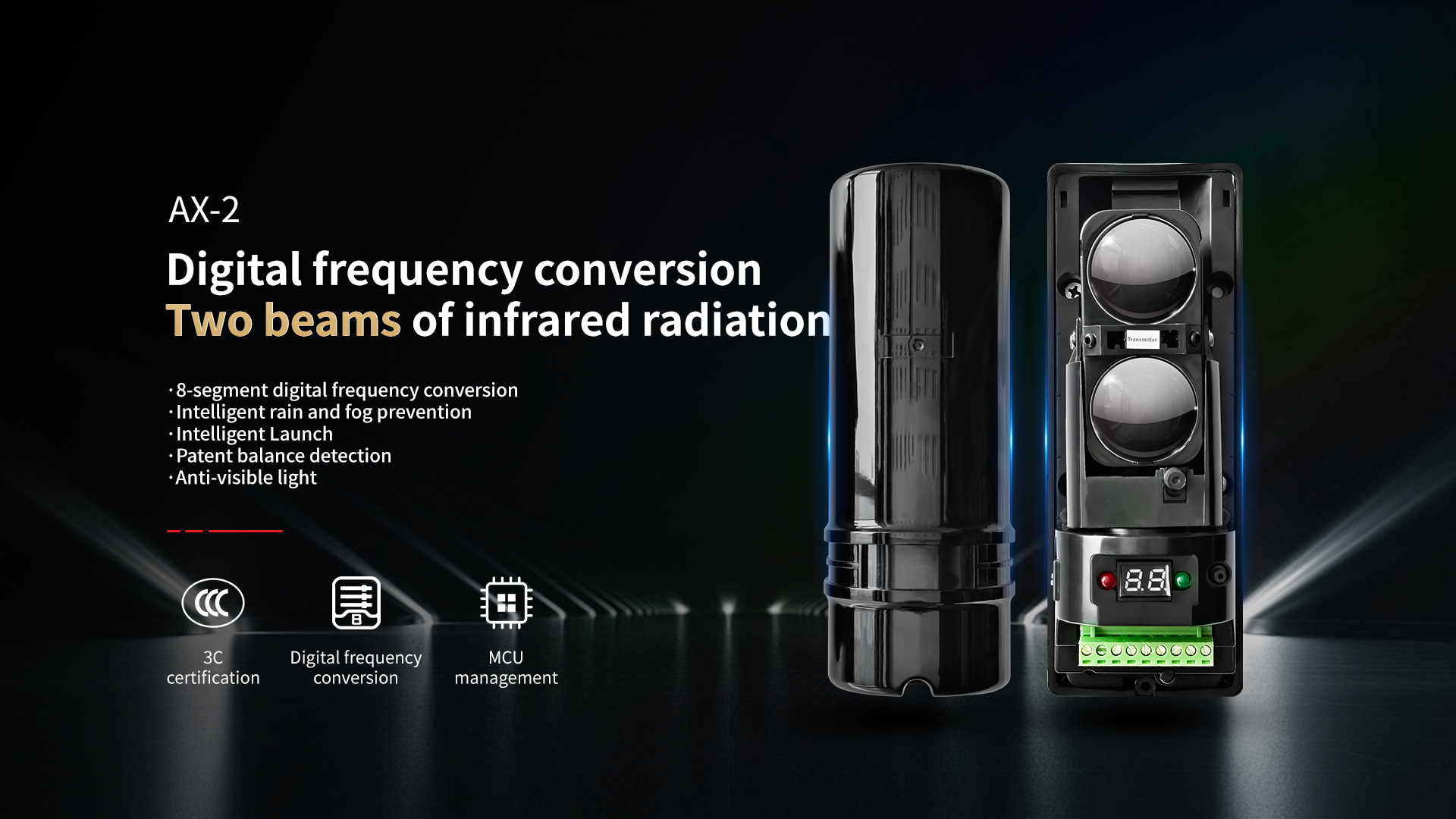 2 beams infrared sensor manufacturer