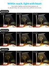 Folding Bedside Lamp With USB Charger