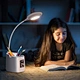 Pen Holder Wireless Light for Student