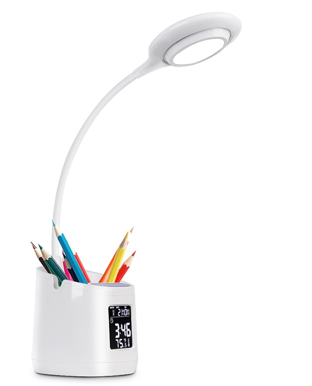 Phone and Pen Holder Study Lamp for Student Rechargeable Table Lamp Battery Lamps