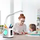 How much wattage led desk lamp suitable for reading?