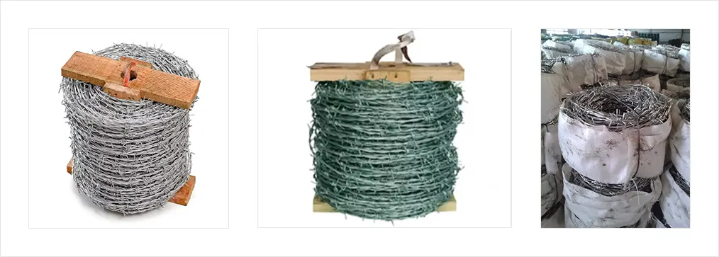 Security Fence Barbed Wire Mesh Packing