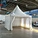4x4m Pergola Wedding Tent with Lining and Curtains for Cocktail Party