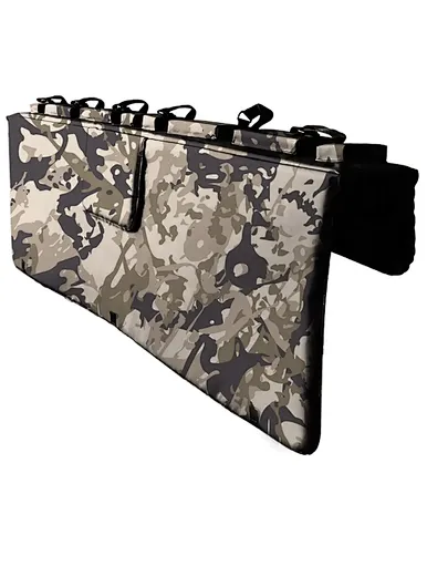 Truck Bed Bike Rack with camouflage print