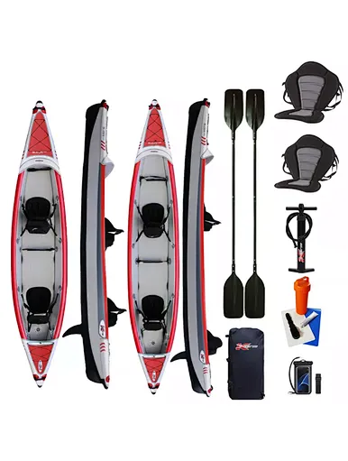 Foldable and detachable Canoe Inflatable Kayak For Seashore