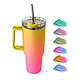 40oz tumbler with handle water bottle