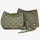 China manufacturer horse products horse riding equipment equestrian saddle pad quilted pattern pad satin fabric polo wraps