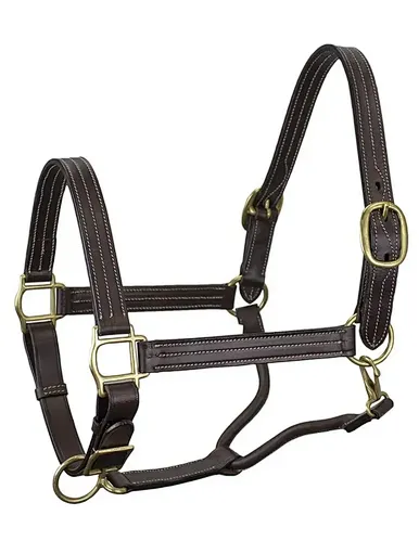 China manufacturer Equestrian Products Horsing Halters Durable Leather